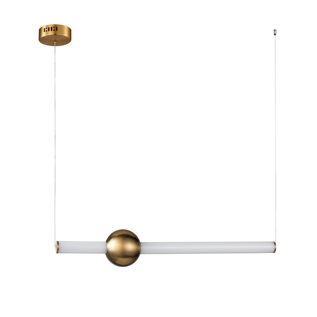 Lámpara Colgante CRUZE LED 19W 1520lm 3000K Oro – QUOR